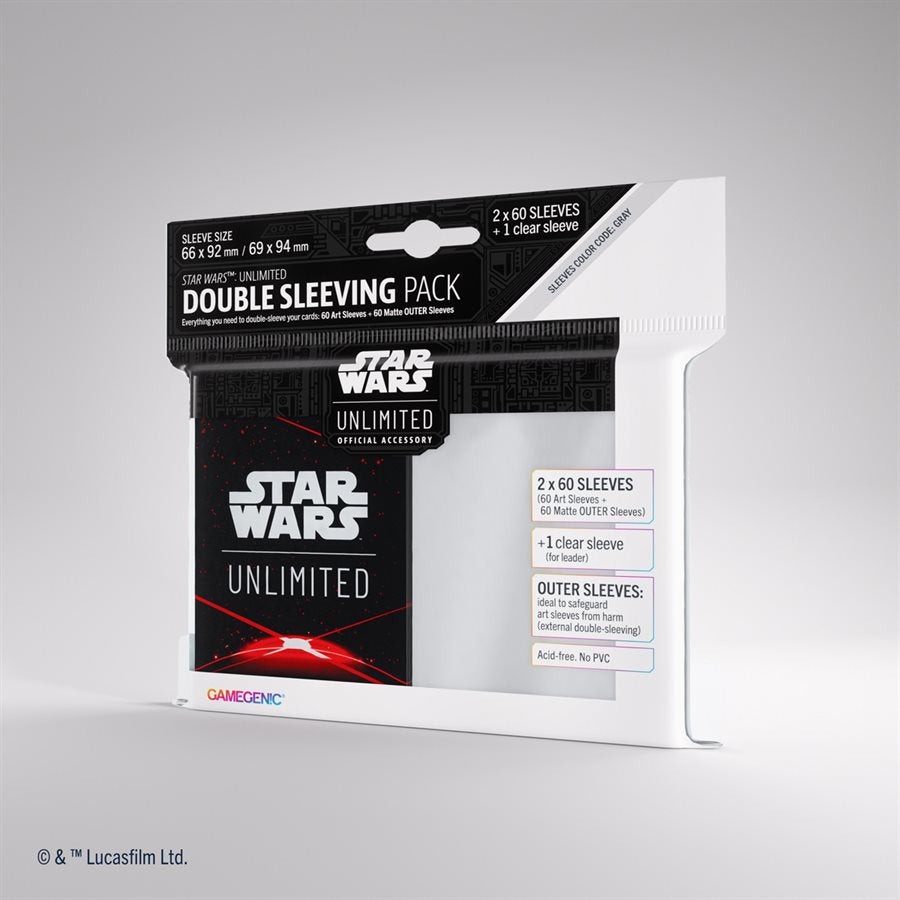 Star Wars: Unlimited: Double Sleeve Space Red