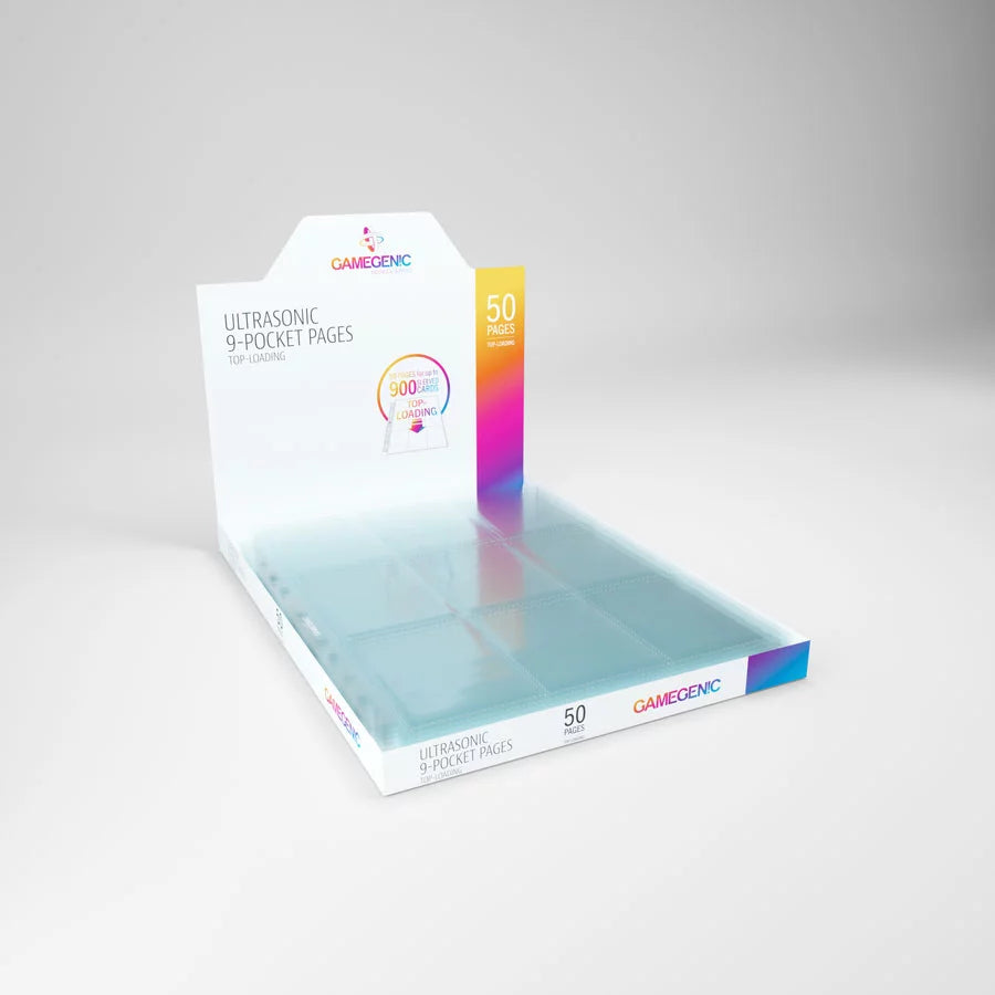 Ultrasonic 9-Pocket Pages Top-Loading (50 Pages Display)