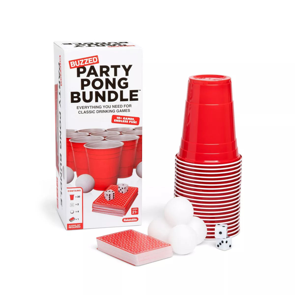 Buzzed Party Pong Bundle