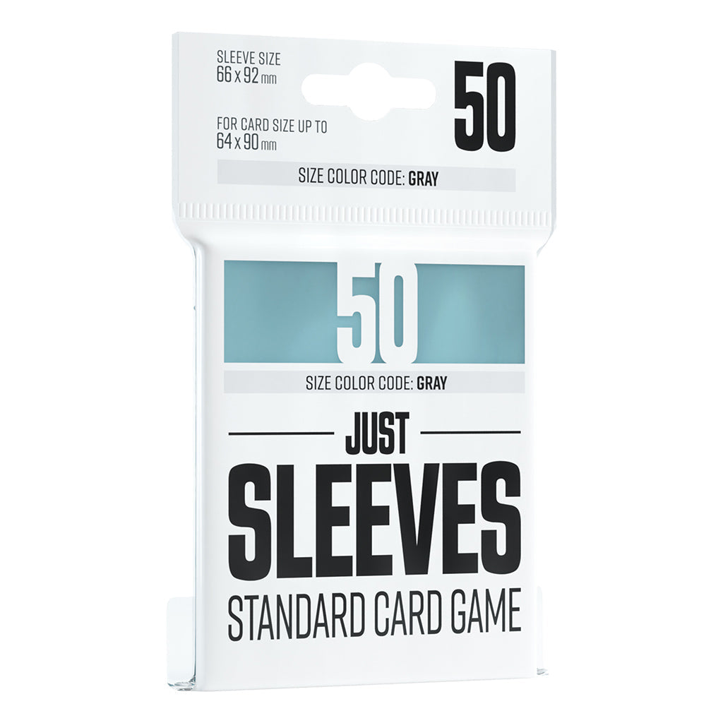 Just Sleeves Standard Card Game Sleeves - Clear (50ct)