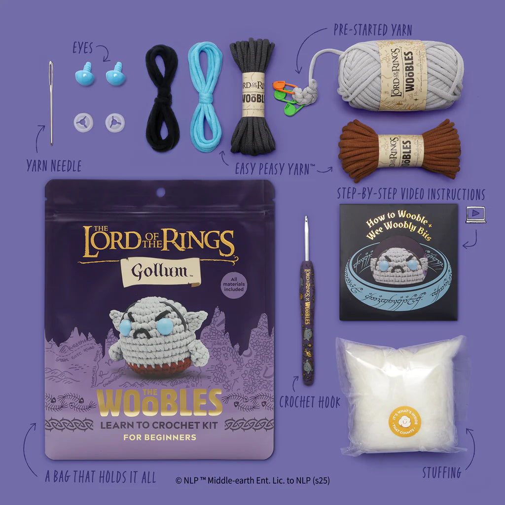 Woobles Gollum Crochet Kit