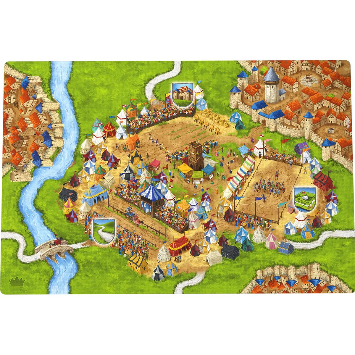 Carcassonne Exp 6: Jousts & Crests
