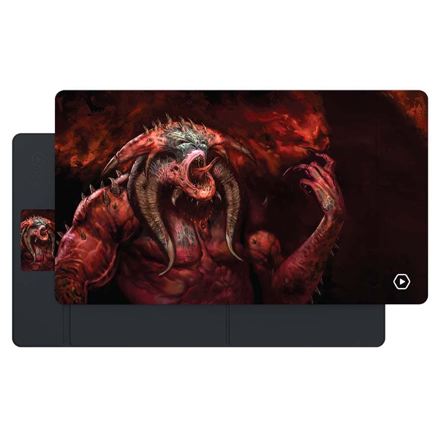Heavy Play ETB Playmat: Jim Pavelec - Demon