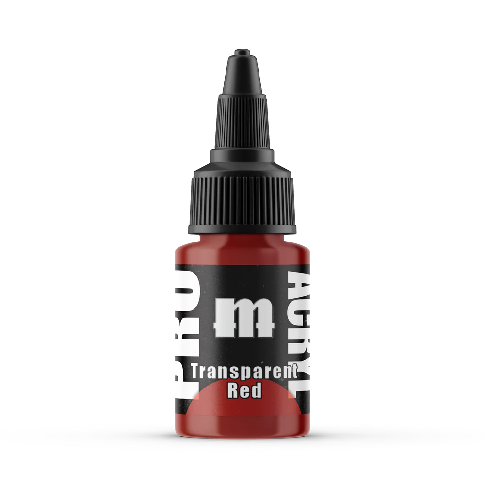 Pro Acryl Transparent Red