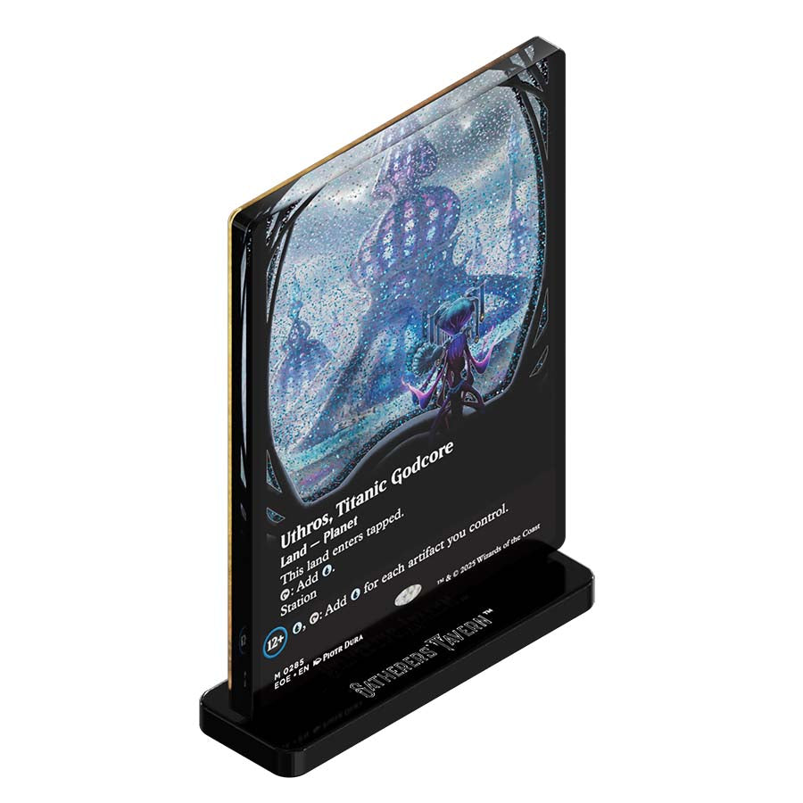 Gatherers' Tavern MTG Edge of Eternities Slab Standee: Uthros, Titanic Godcore