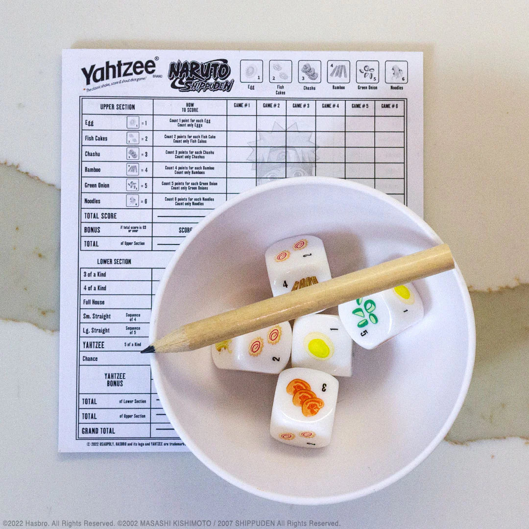 Yahtzee: Naruto Shippuden