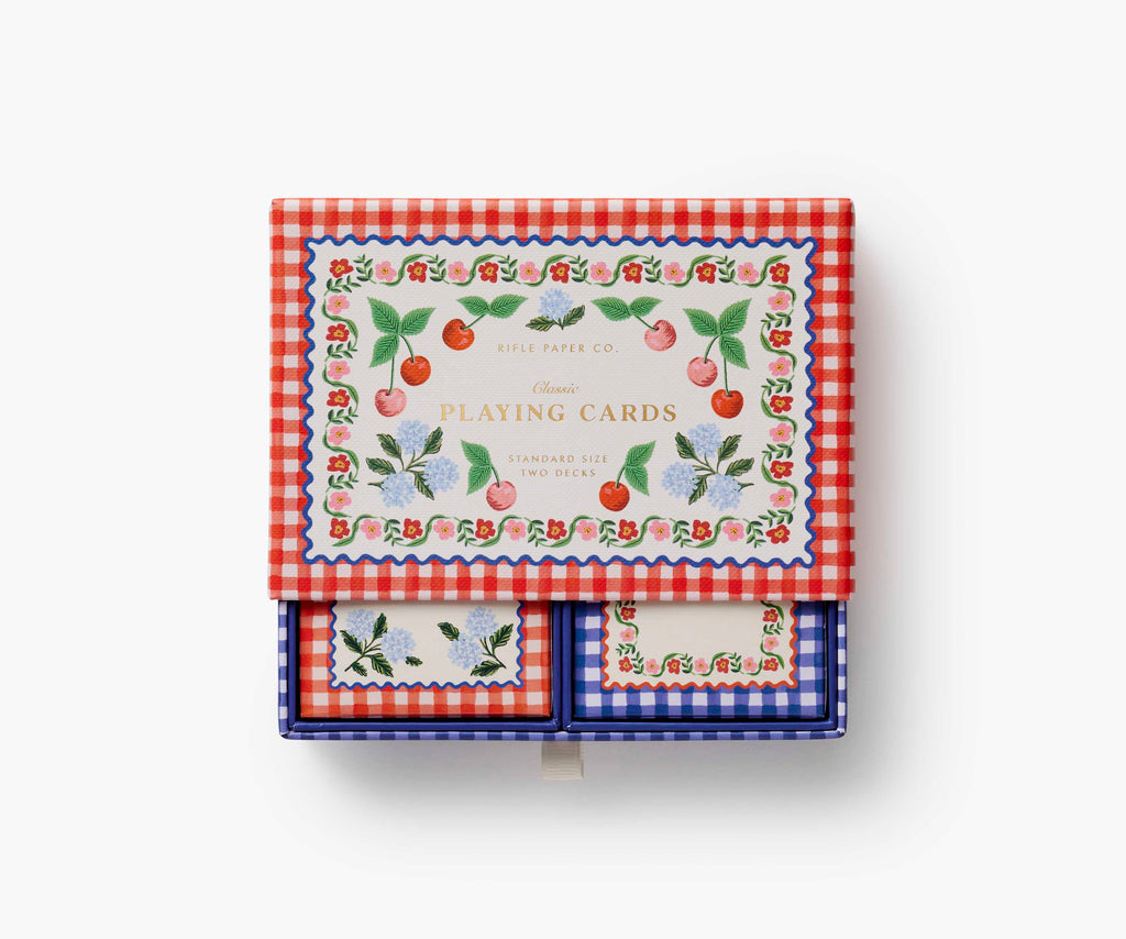 Picnic Playing Cards Set - 2 Decks
