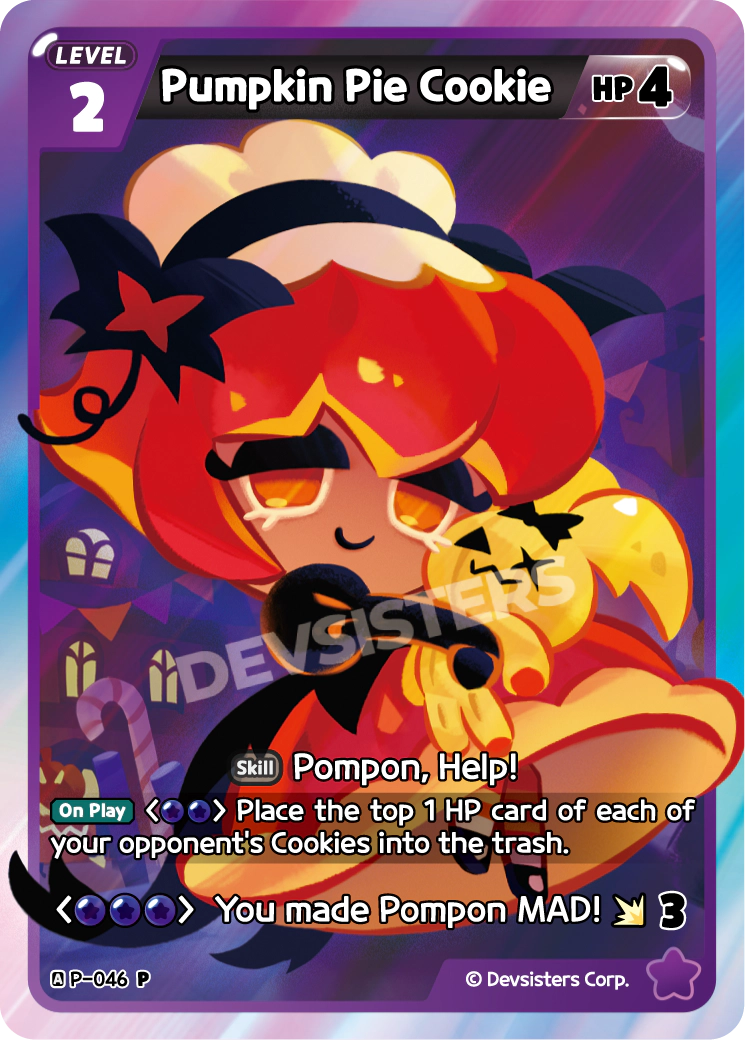 Pumpkin Pie Cookie Promo
