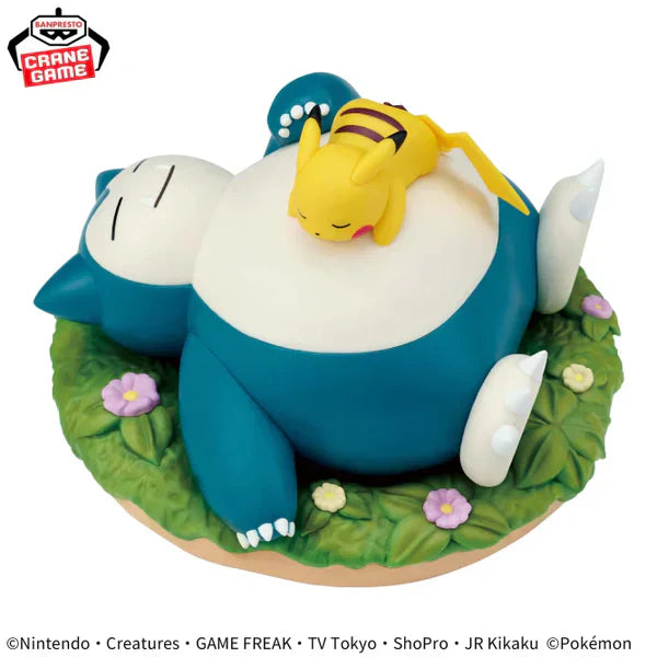 Relax Time Pikachu & Snorlax