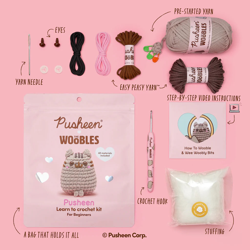 Woobles Pusheen Crochet Kit