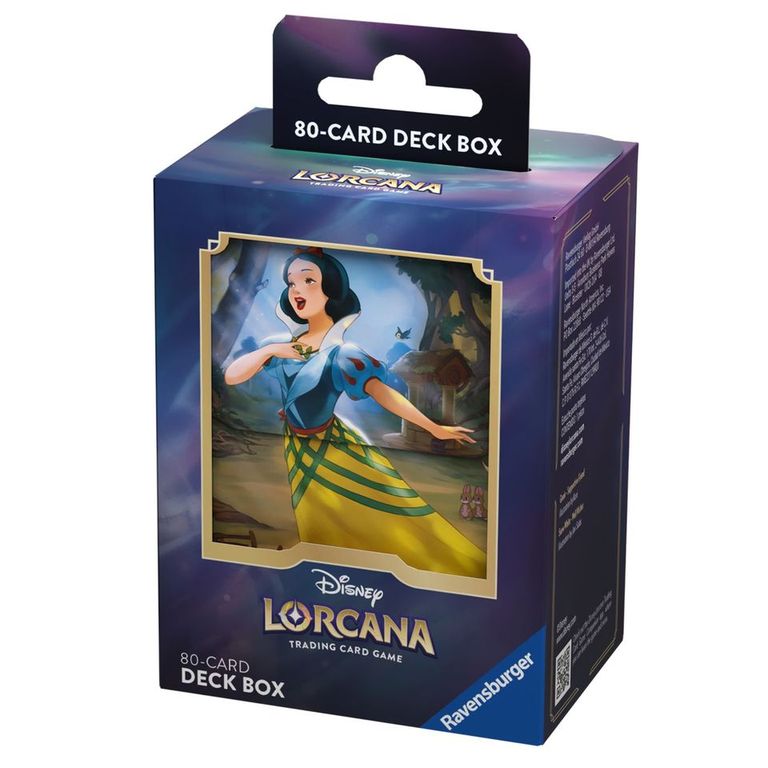 Lorcana Snow White Deck Box