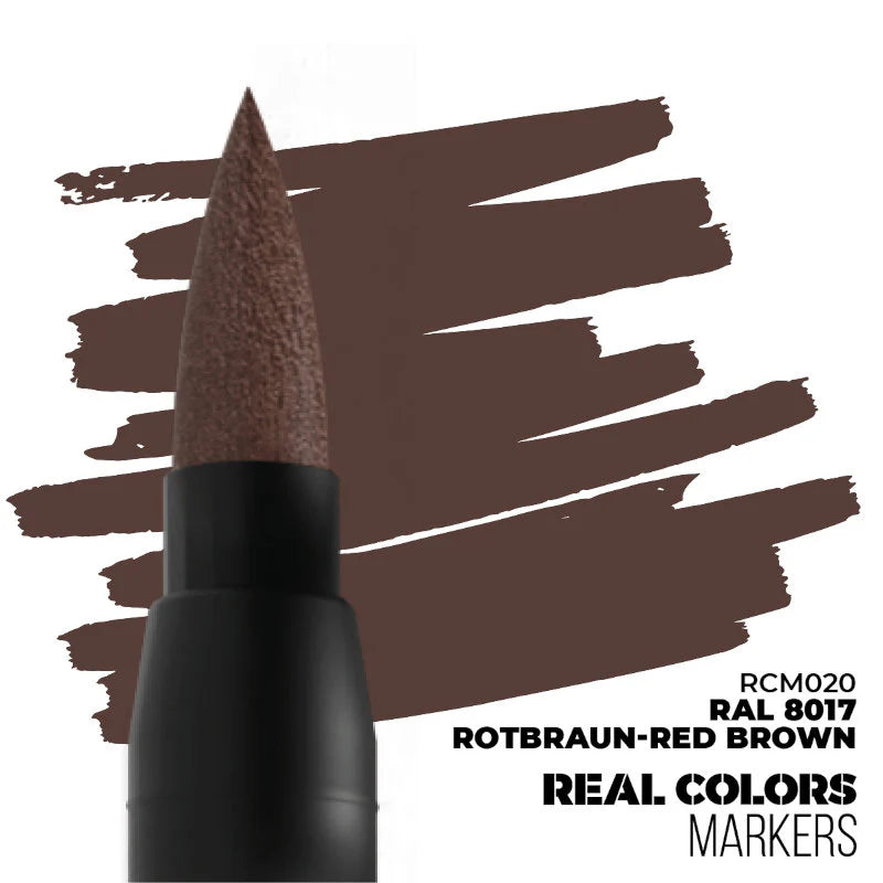 RCM 8017 Rotbraun-Red Brown