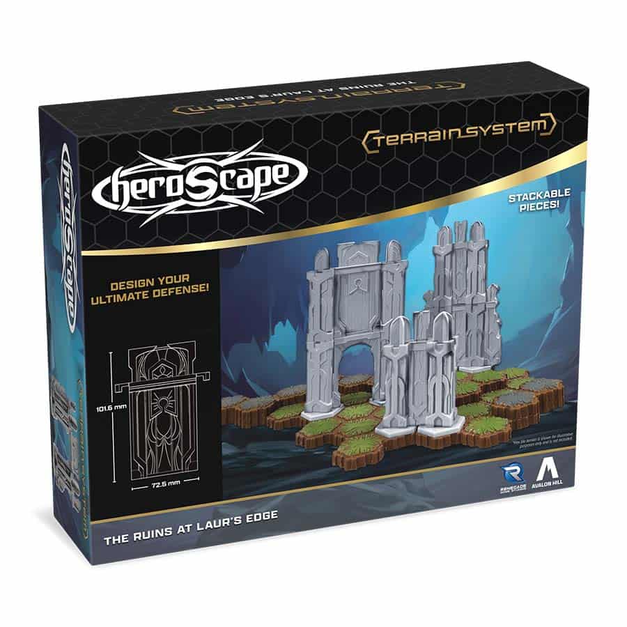 Heroscape: The Ruins at Laur's Edge Terrain