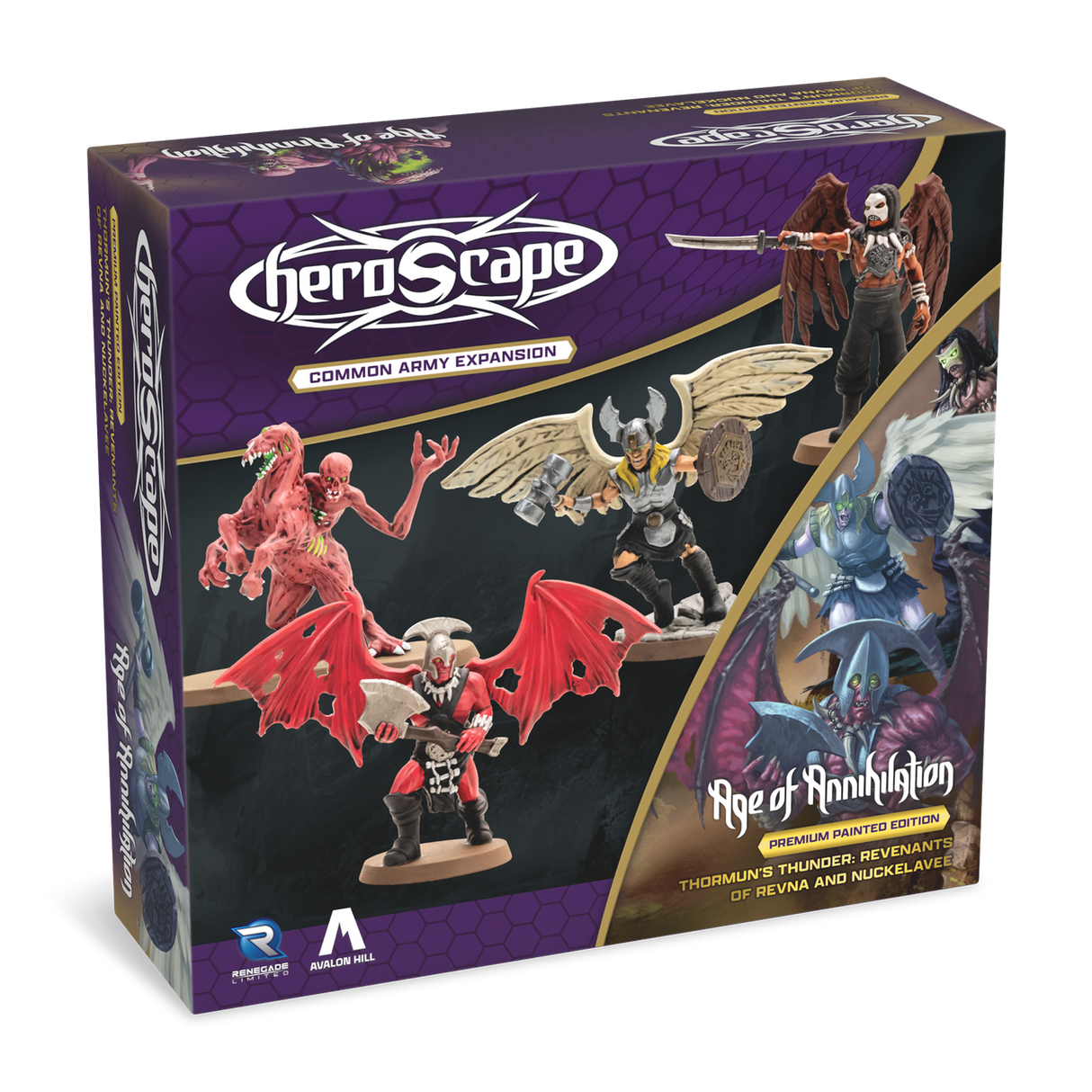 Heroscape: Revenants of Revna & Nuckelavee Common Army Expansion Painted