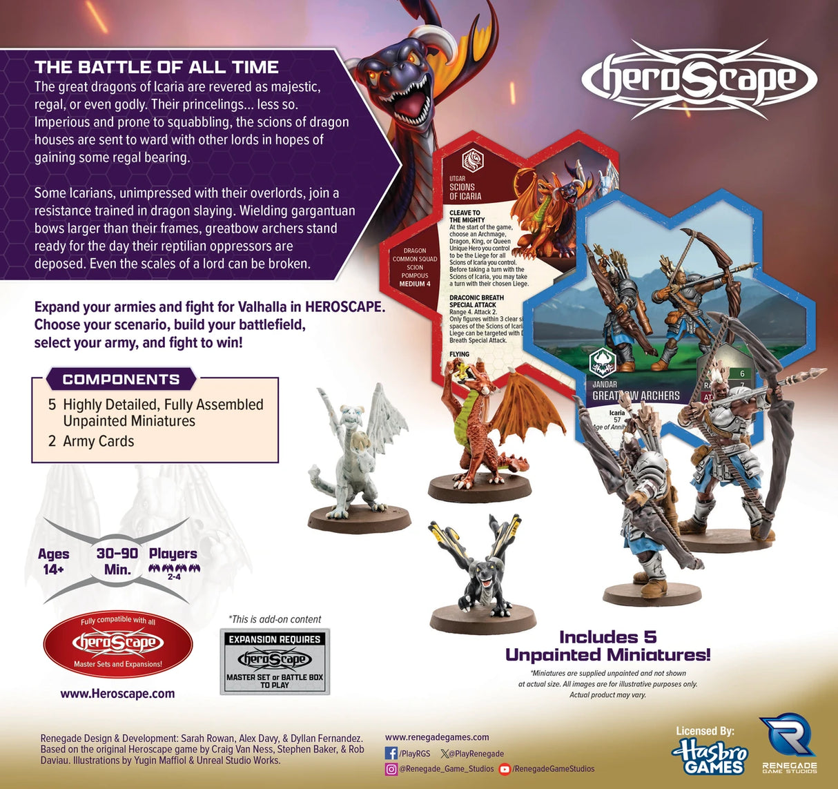 Greatbow Archers & Scions of Icaria