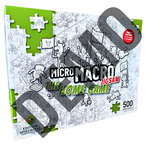 MicroMacro Jigsaw Puzzle: The Home Game