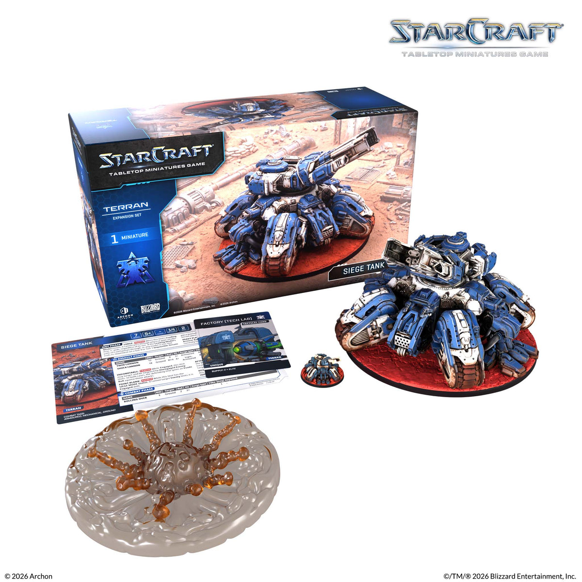 StarCraft Terran Siege Tank