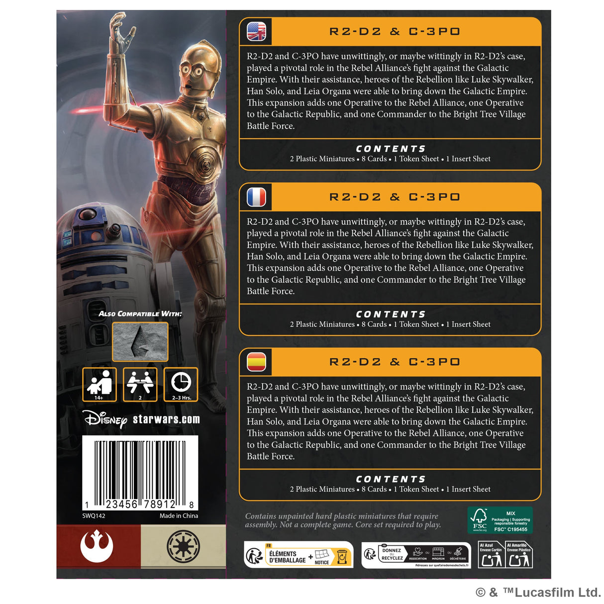 Star Wars: Legion – R2-D2 & C-3PO