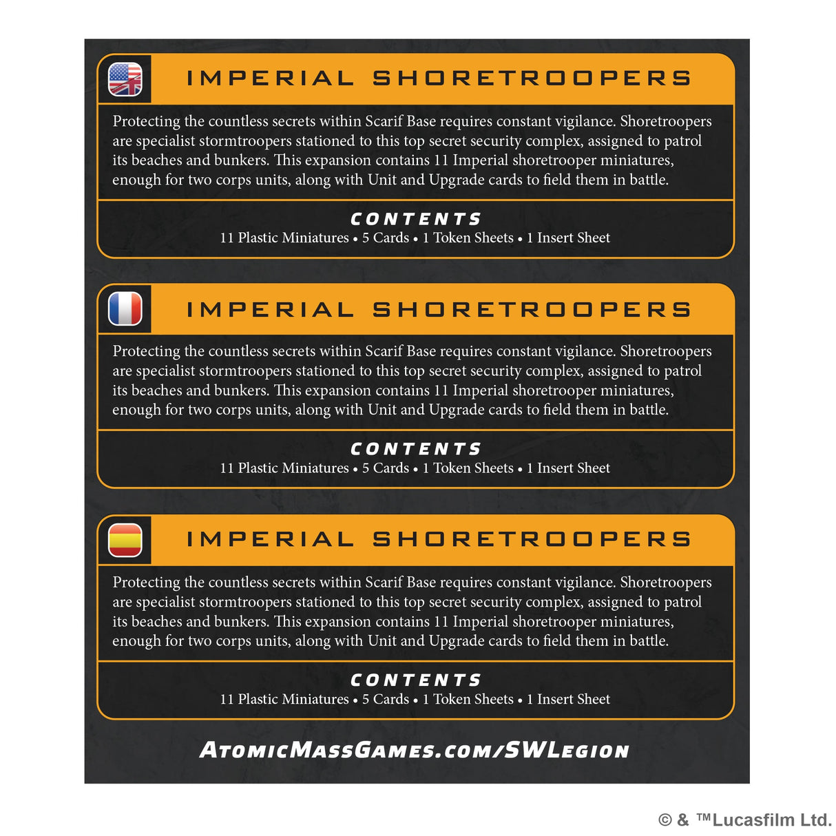 Star Wars: Legion – Imperial Shoretroopers