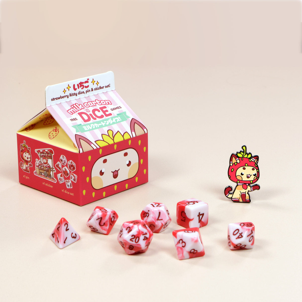 Milk Carton Dice All