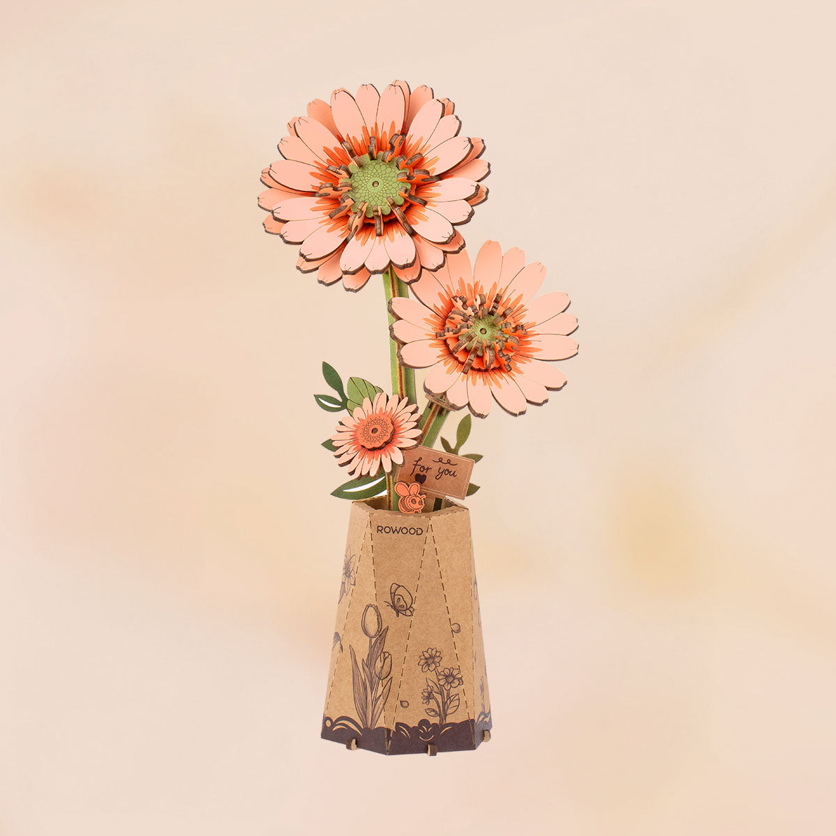 Rolife Flower - Orange Daisy