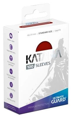 Ultimate Guard Katana Red 100ct