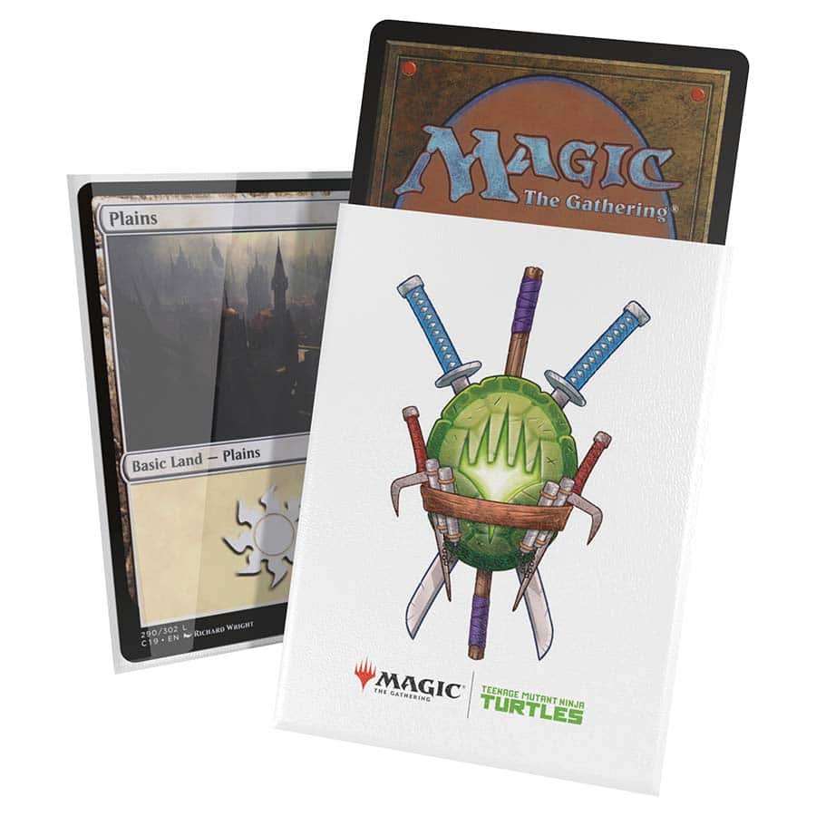 Ultimate Guard MTG x TMNT Art Sleeves: Turtle Planeswalker Symbol
