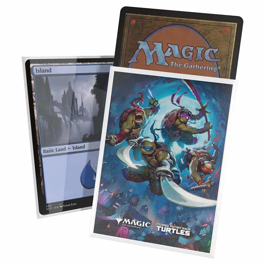 Ultimate Guard MTG x TMNT Art Sleeves: Heroes in a Half Shell
