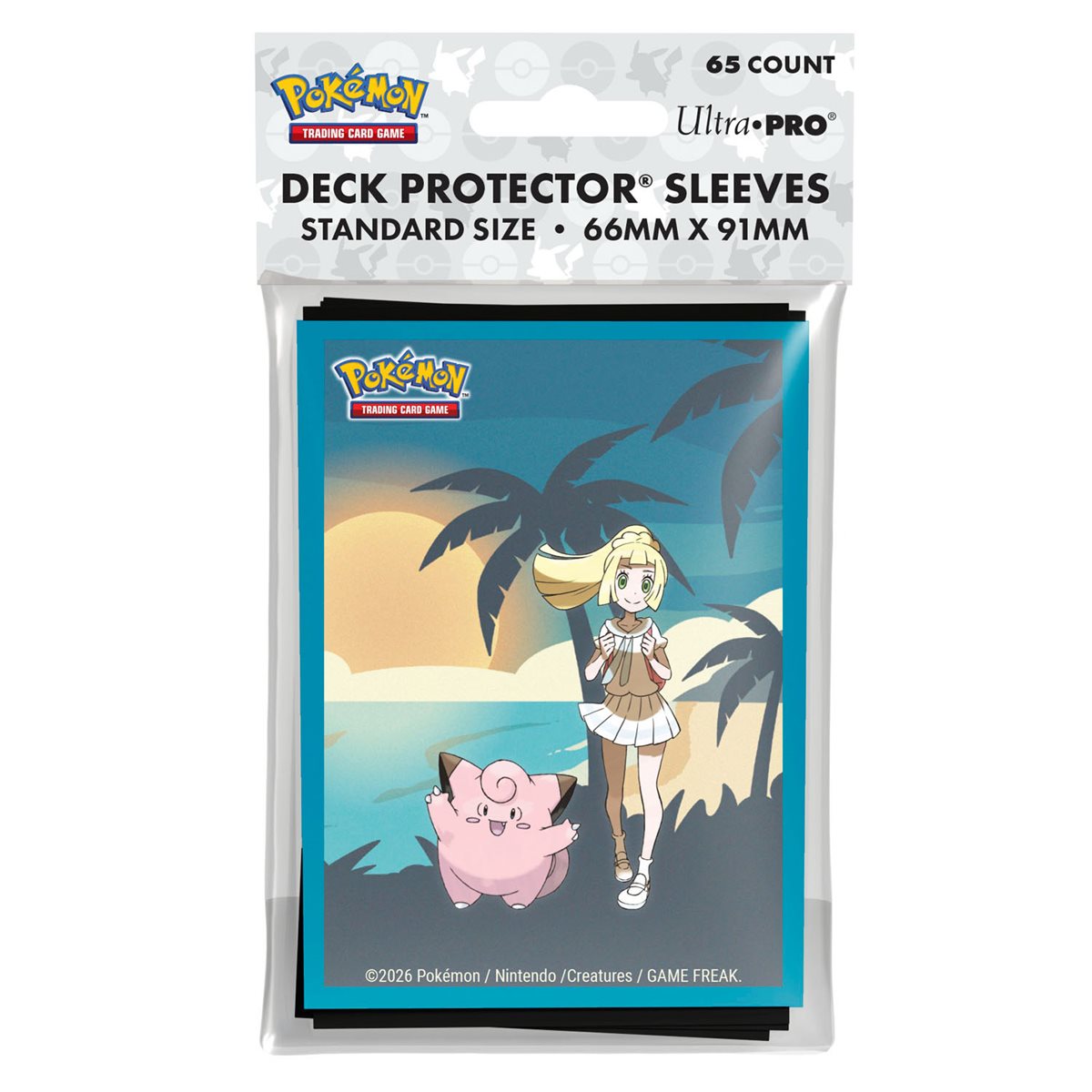 Lillie & Clefairy Sleeves 65ct