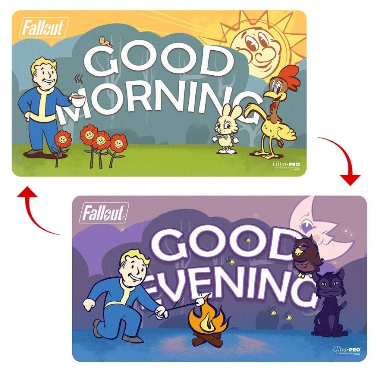 Fallout Good Morning/Evening Playmat