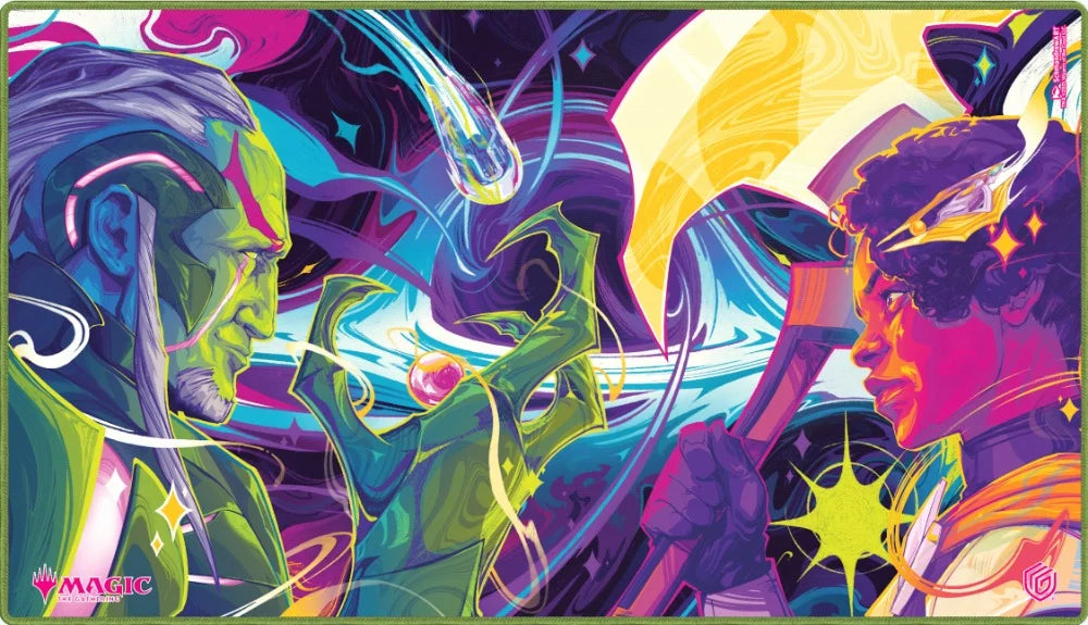 Edge of Eternities Playmat Haliya & Tezzeret