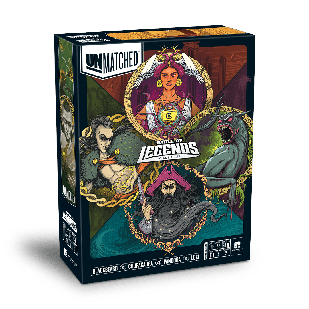 Unmatched: Battle of Legends, Volume Three product image