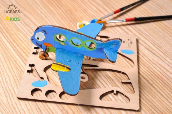 UGears 4Kids Airplane product image