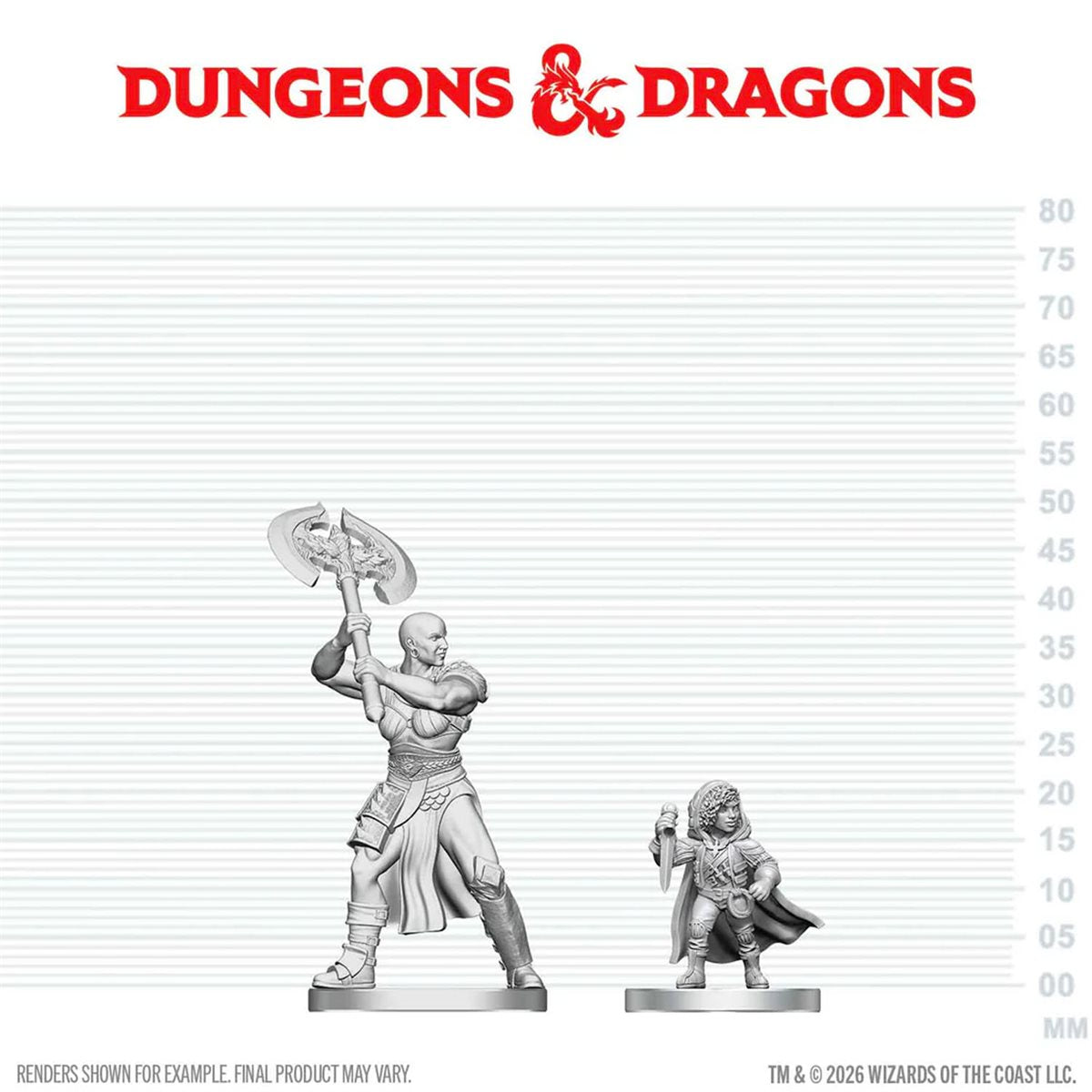 Nolzur’s Marvelous Miniatures: Goliath Barbarian & Halfling Rogue