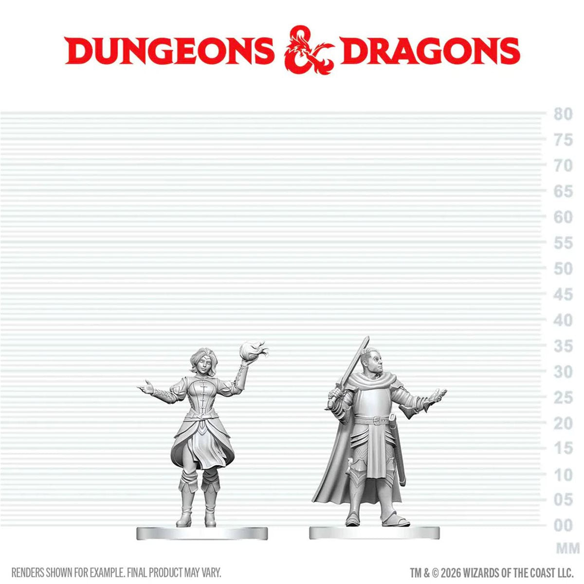 Nolzur’s Marvelous Miniatures: Knight & Mage Apprentice