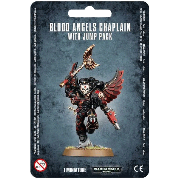 Blood Angel Chaplain with Jump pack