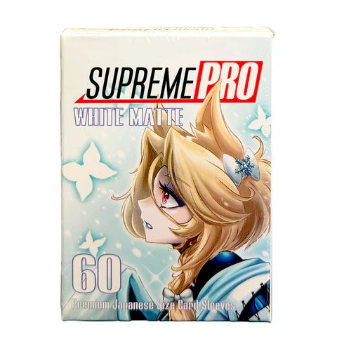 Supreme Pro White Matte JPN 60S Sleeves