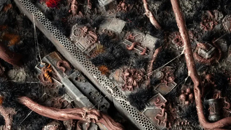 Gamers Grass Basing Bits Alien Infestation