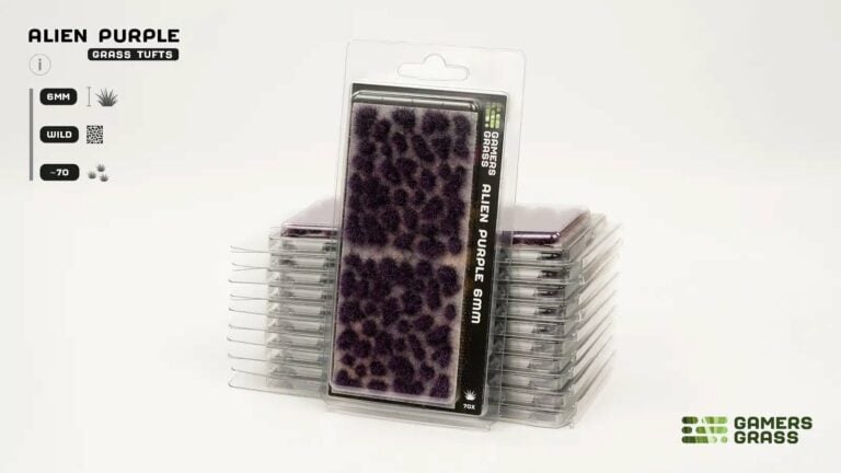 Gamers Grass Alien Purple 6mm - Wild