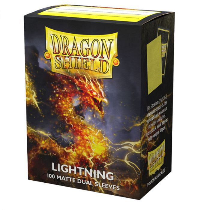 Dragon Shield w/Deck Box - 100/pk - Dual Matte Lightning