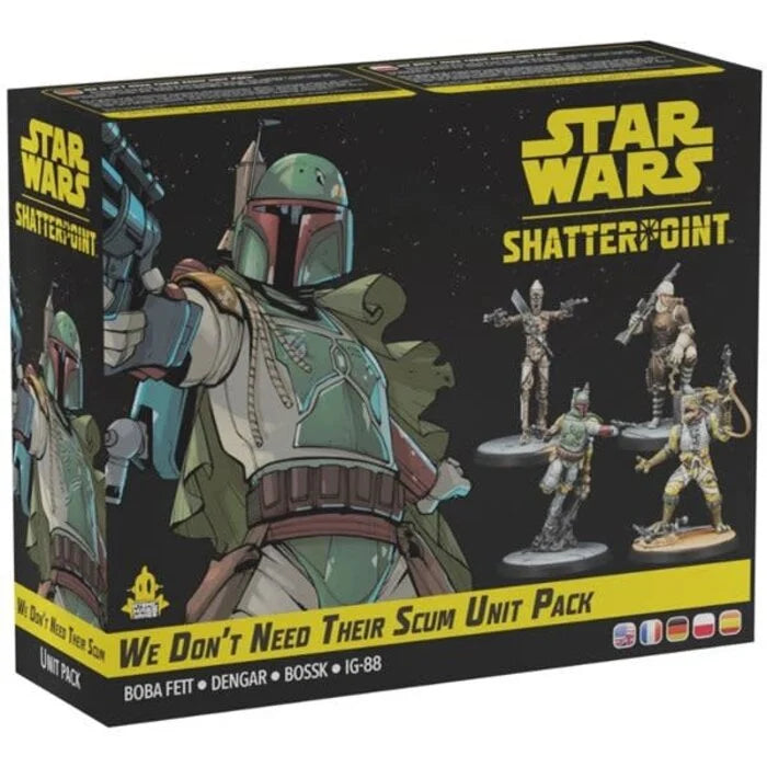 Star Wars - Shatterpoint: We Don't Need Their Scum: Boba Fett Unit Pack