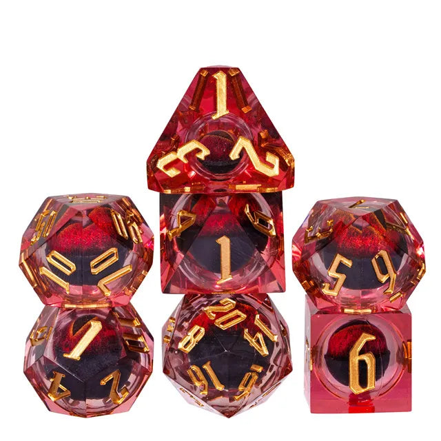 Eyeball Dice Red