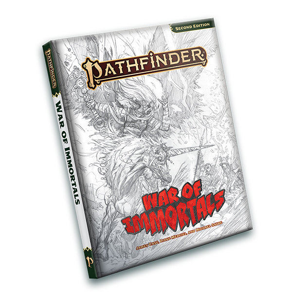 Pathfinder RPG, 2e: War of Immortals, Sketch Cover Edition