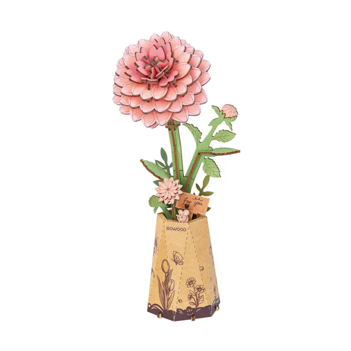 Rolife Flower - Pink Dahlia
