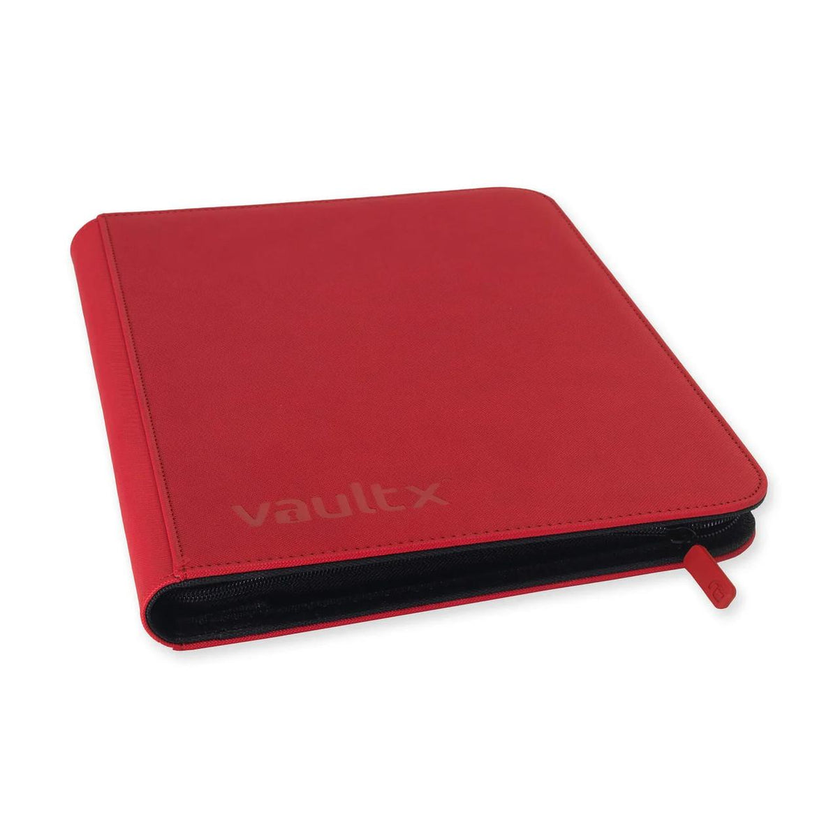 Fire Red Exo-Tech Zip 9pkt Binder