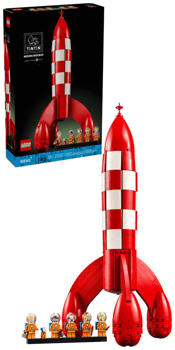 Tintin Moon Rocket