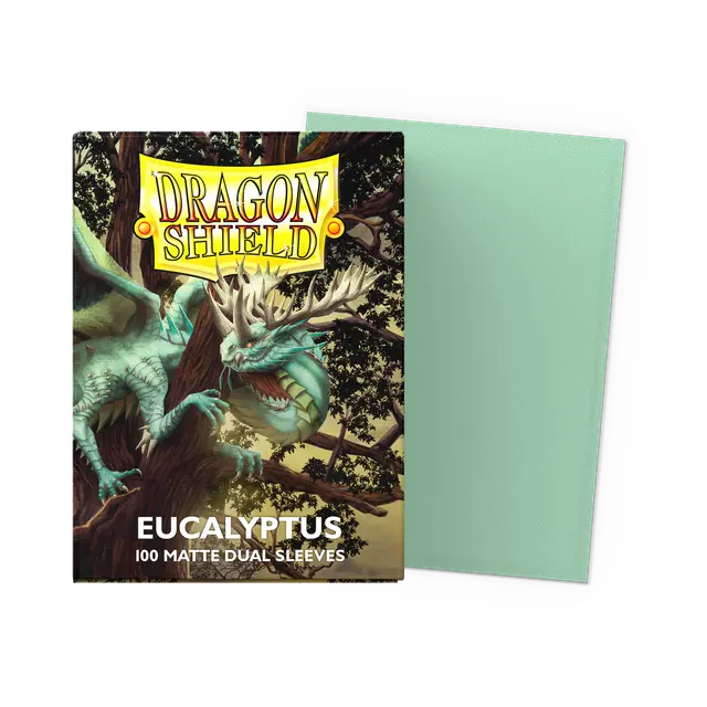 Dragon Shield Dual Sleeves Matte Eucalyptus