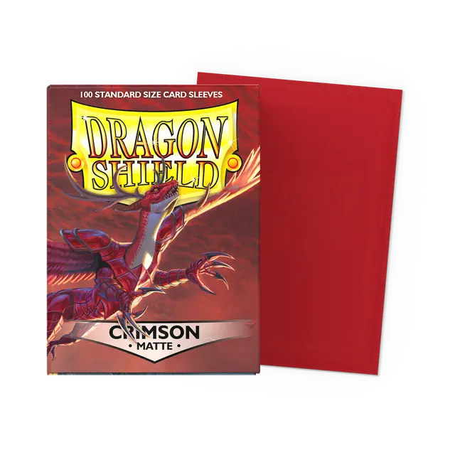 Dragon Shield Matte Crimson