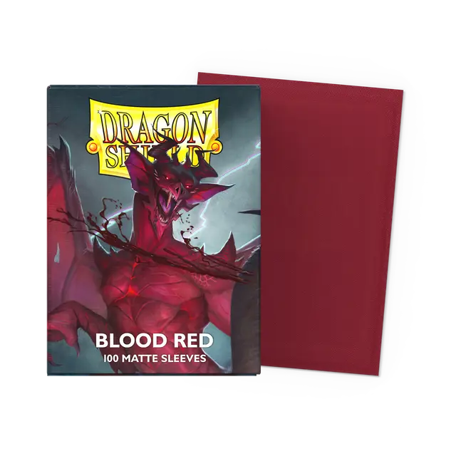 Dragon Shield Matte Blood Red