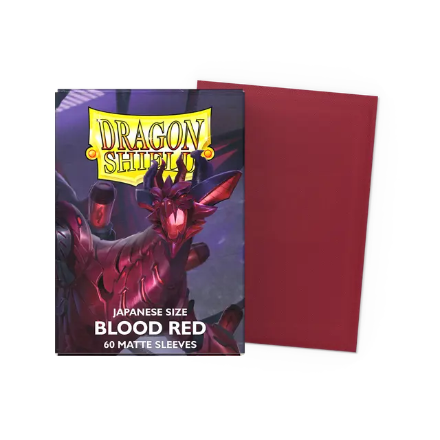 Dragon Shield Japanese Matte Blood Red